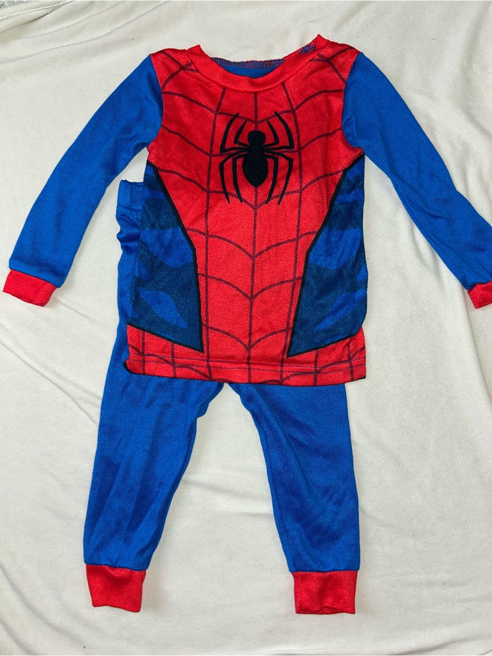 Marvel Red & Blue Spider-Man Pajama Set for Kids